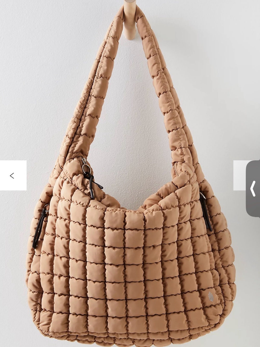 Free People Movement Bubble Bag - Beige